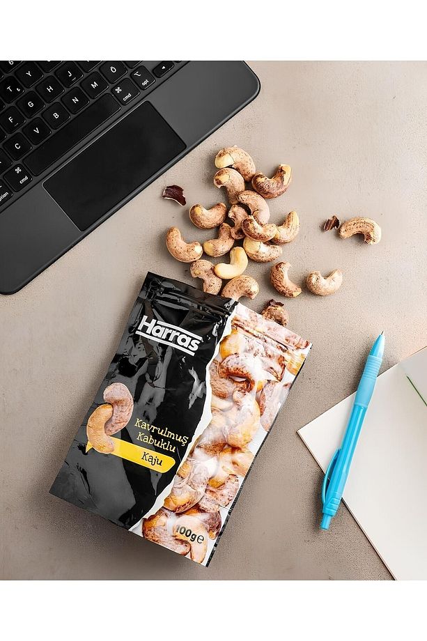 Kavrulmuş Kabuklu Kaju 100 gr x 4 Adet - 4