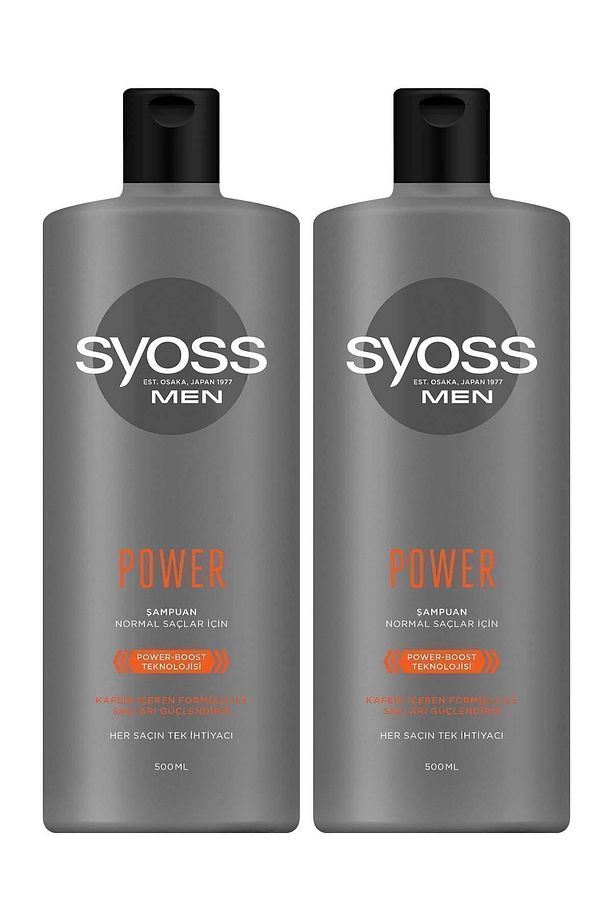 Men Power Güçlendirici Şampuan 500 ml - 2 Adet - Saç Güçlendirme - 1