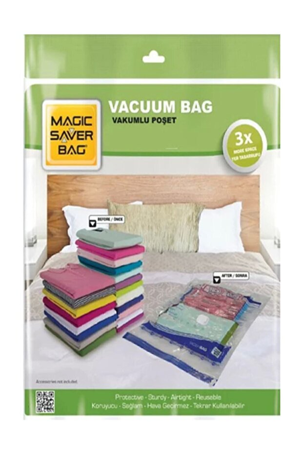 7-Piece Vacuum Bag Set (2 L + 2 Xl + 2 Xxl + 1 Jumbo)