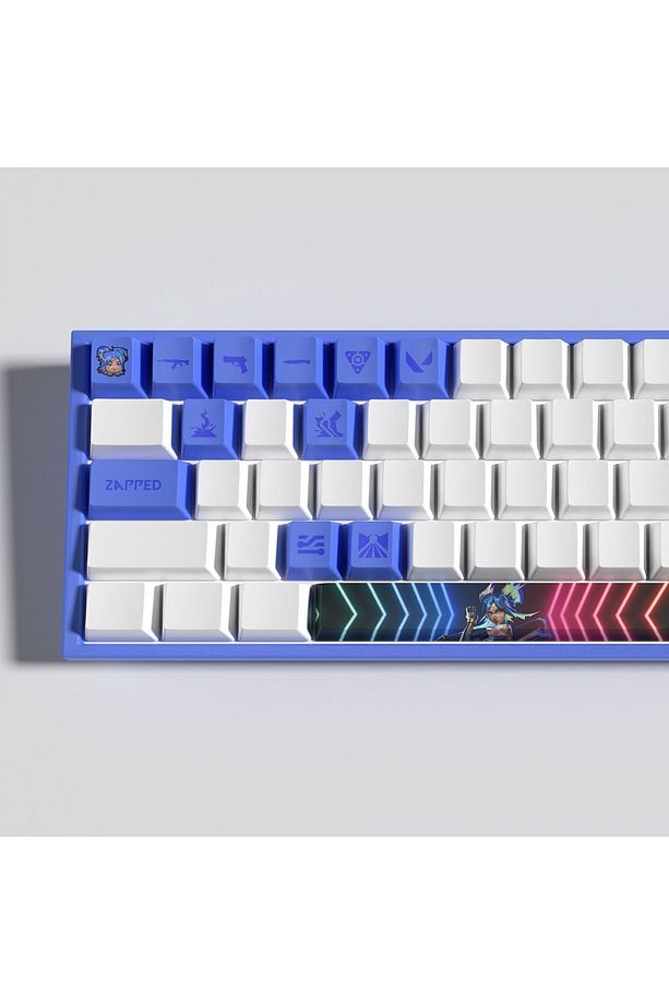 Valorant Neon Keycaps - 14 Adet Klavye Tuşu (MEKANİK KLAVYELER ILE UYUMLUDUR) - 3