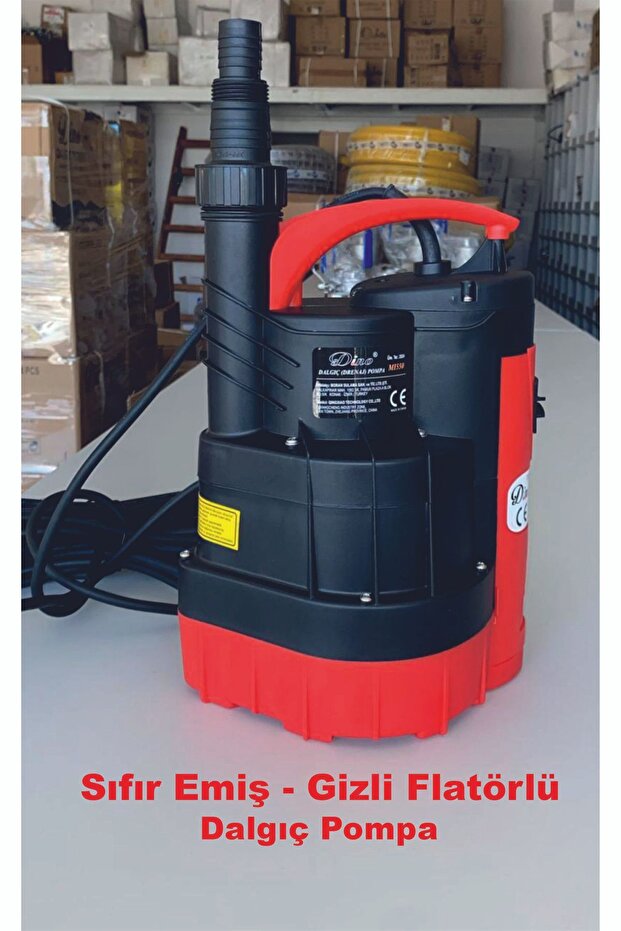 GİZLİ ŞAMANDIRALI - SIFIR EMİŞ DALGIÇ POMPA - 3