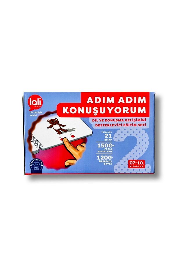 Lali Yayınları Adım Adım Konuşuyorum Terapi Seti Full Set ADIM ADIM 1-2-3-4 - 4