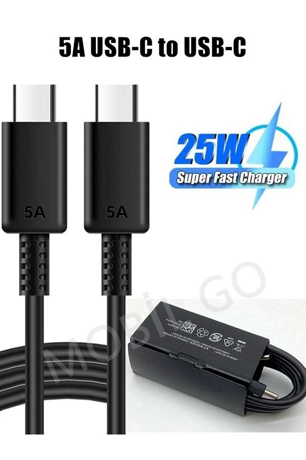 Samsung Uyumlu 25w Hızlı Type-c Usb-şarj Kablosu Type-c To Type-c - 1