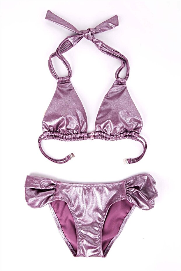 1457 Fuchsia Girl's Bikini Set