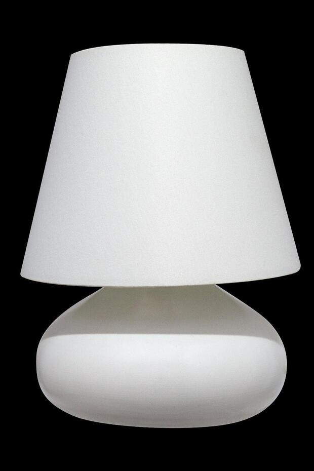 Motif Abajur Beyaz - 3