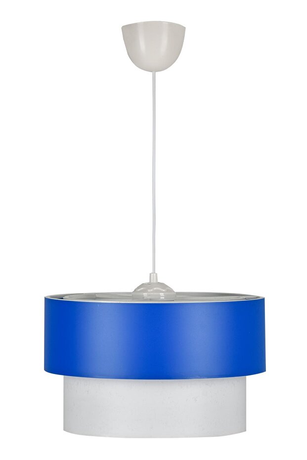 Melon Pasta Mavi Beyaz Avize - 4