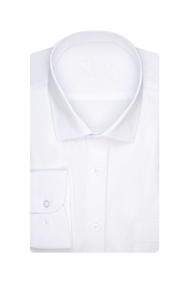 Beyaz Erkek Gömlek - 1