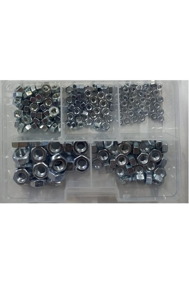 Somun Seti 210 Parça -metrik Somun Set M3-m4-m5-m6-m8 Kullanışlı Somun Seti-organizer Kutulu - 2