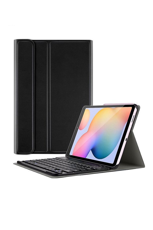 Samsung Galaxy Tab S6 Lite P610 10.4 Inch Tablet Bluetooth Klavyeli Standlı Kılıf - Bkk1 - 1