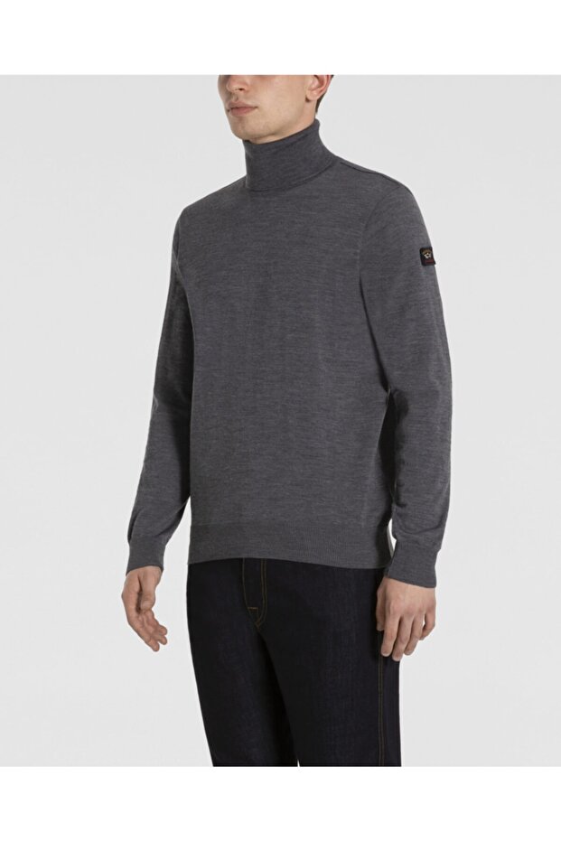 Men's Knıtted Sweater C.w.wool - 1