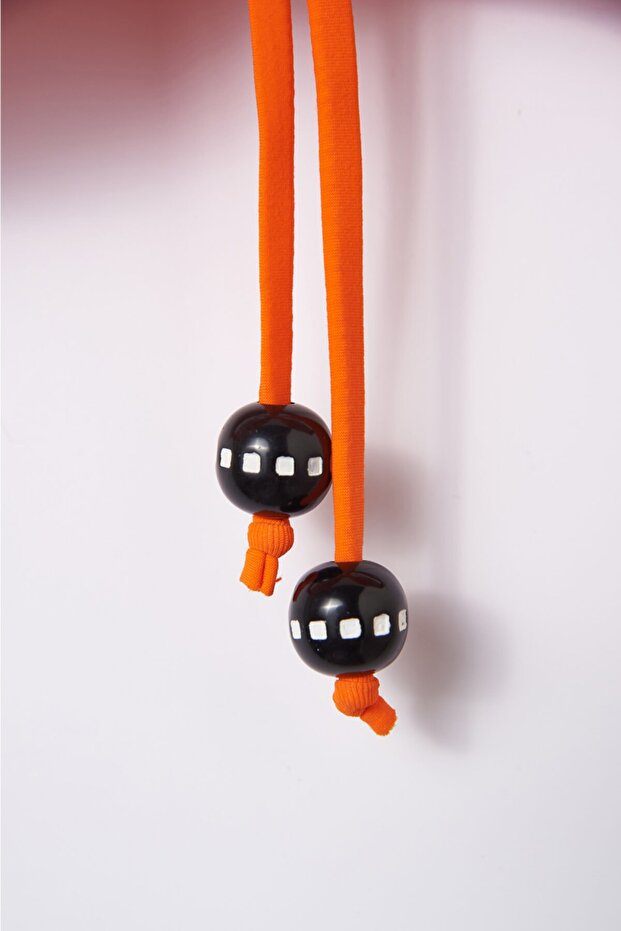 Kadın Turuncu Üçgen Bikini Üstü - 8