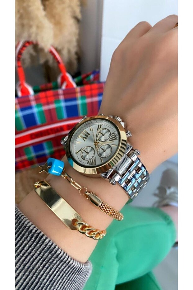 Çelik Analog Rolex Model Kol Saati - 4