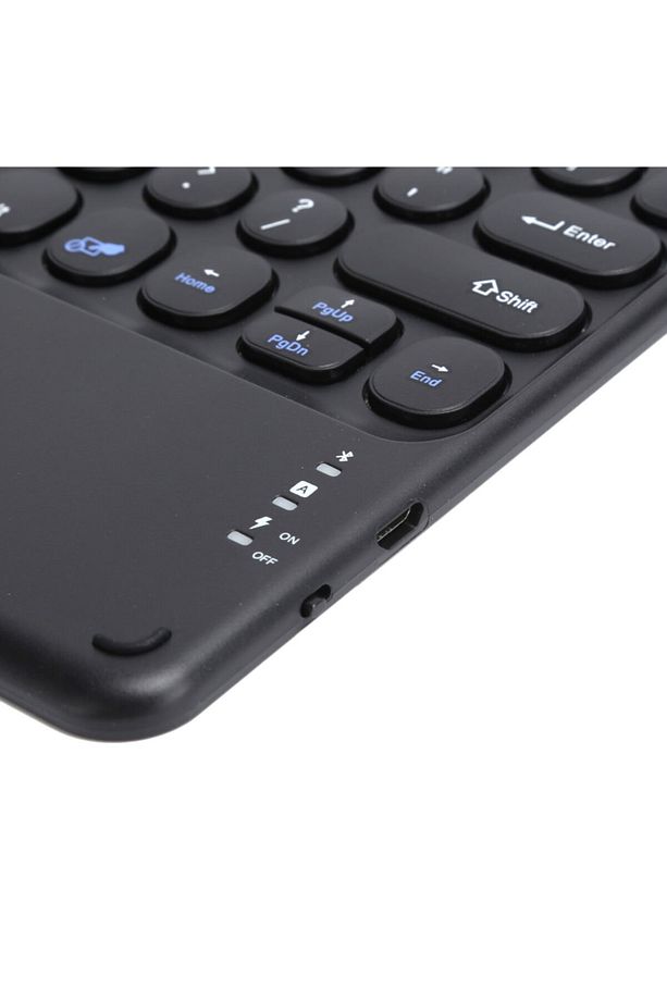 Tüm Cihazlara Uyumlu Touchpad Akıllı Dokunmatik Ekranlı Kablosuz Bluetooth Klavye (ios-android-win) - 4