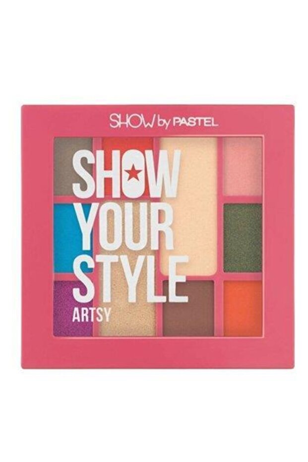 Brand Eyeshadow Palette - Show Your Style Eyeshadow Set Artsy No 462 8690644104626 Mascara