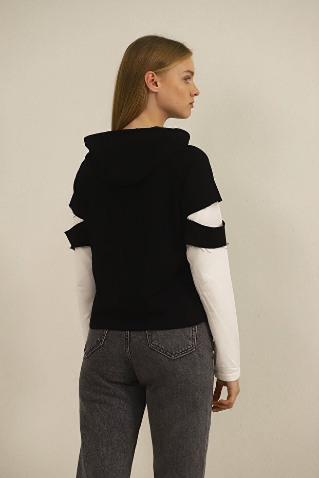 مقنعين منقوشة العرق - 4