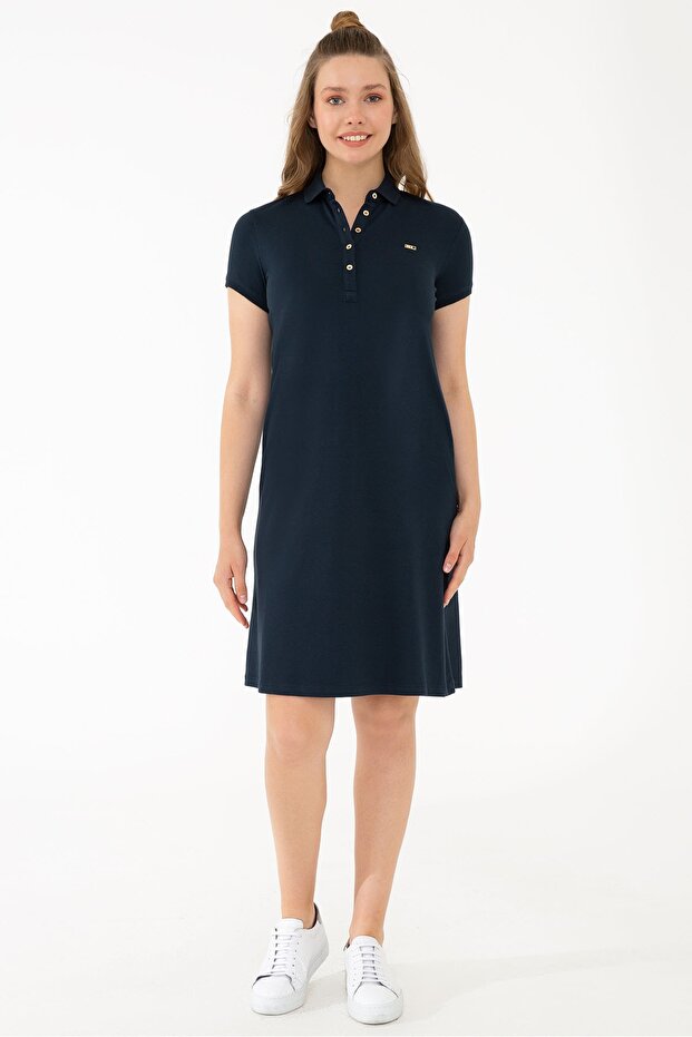 Navy Blue Women's Dress