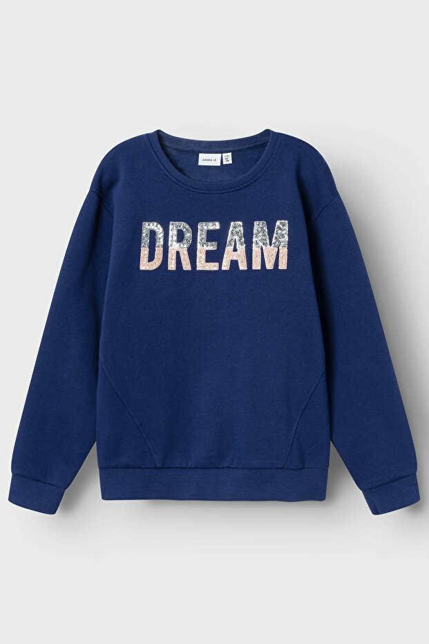 Mädchen Pullover Blau - 4