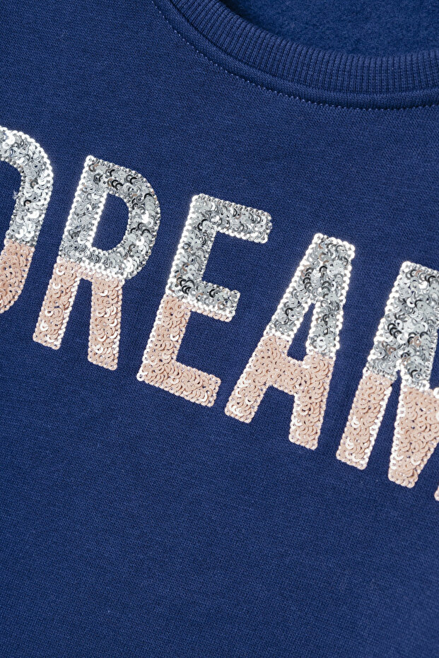 Mädchen Pullover Blau - 2