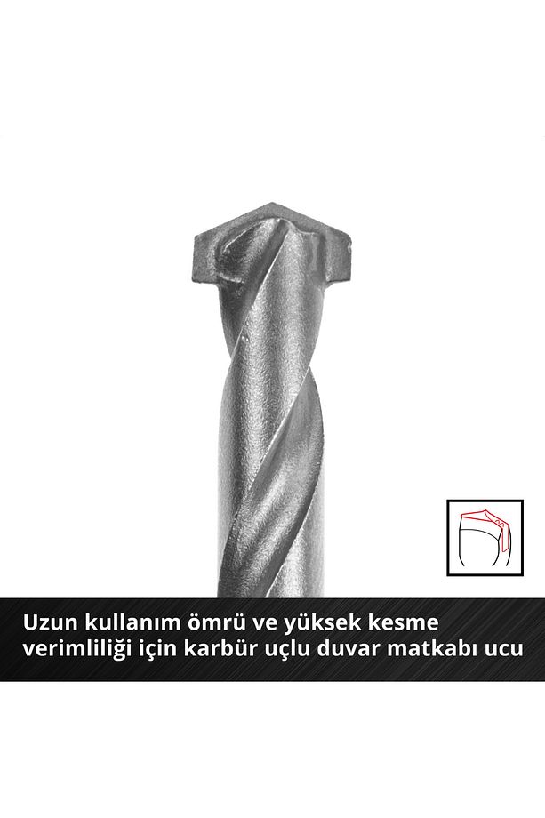 S-CASE 10 parçalı duvar matkap ucu seti - 4