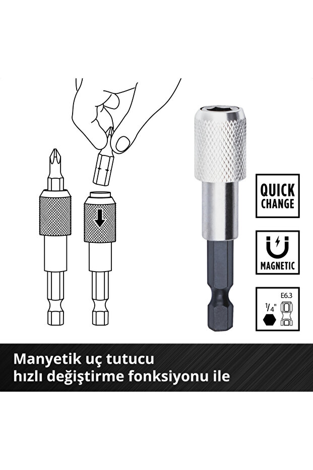 L-CASE 40 parçalı uç ve matkap seti - 4