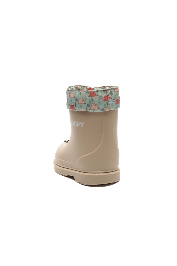 W10277-004 W10277 Bımbı Snoopy &amp;ccedil;ocuk Bot Ve &amp;ccedil;izme Krem - 3
