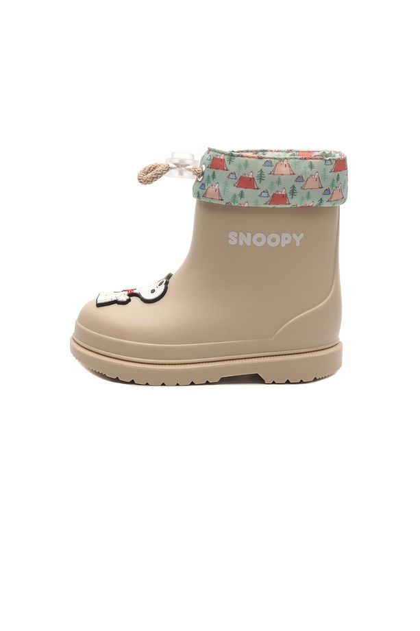 W10277-004 W10277 Bımbı Snoopy &amp;ccedil;ocuk Bot Ve &amp;ccedil;izme Krem - 1