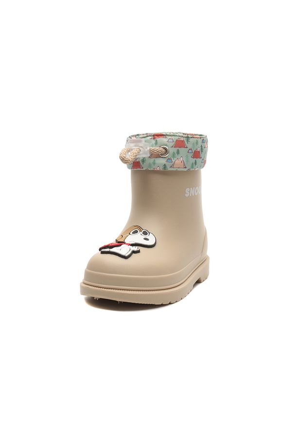 W10277-004 W10277 Bımbı Snoopy &amp;ccedil;ocuk Bot Ve &amp;ccedil;izme Krem - 2