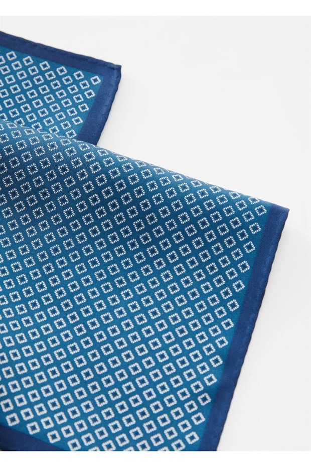 Desenli Dut Ipek Fular - 3