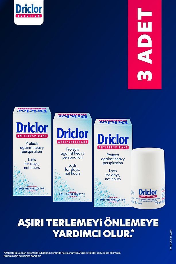 Aşırı Terleme Önleyici Antiperspirant Roll-On 20ml X3 - 1