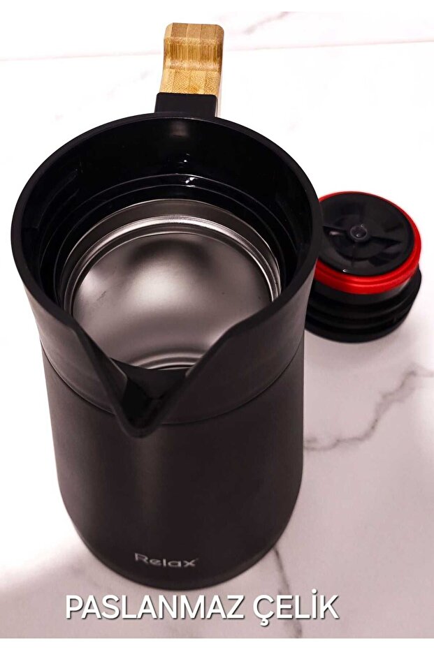 BAMBU SAPLI SÜRAHİ TERMOS - 2