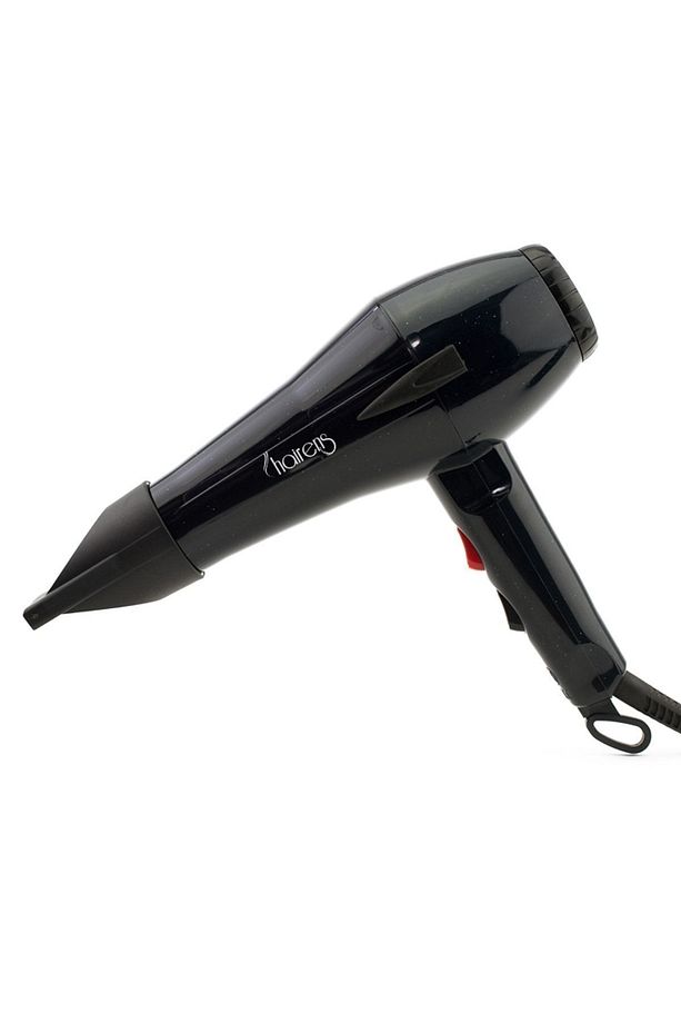 Siyah 2500 W Turbo 3555 Profesyonel Kuaför Tipi Saç Kurutma Ve Fön Makinesi - 5