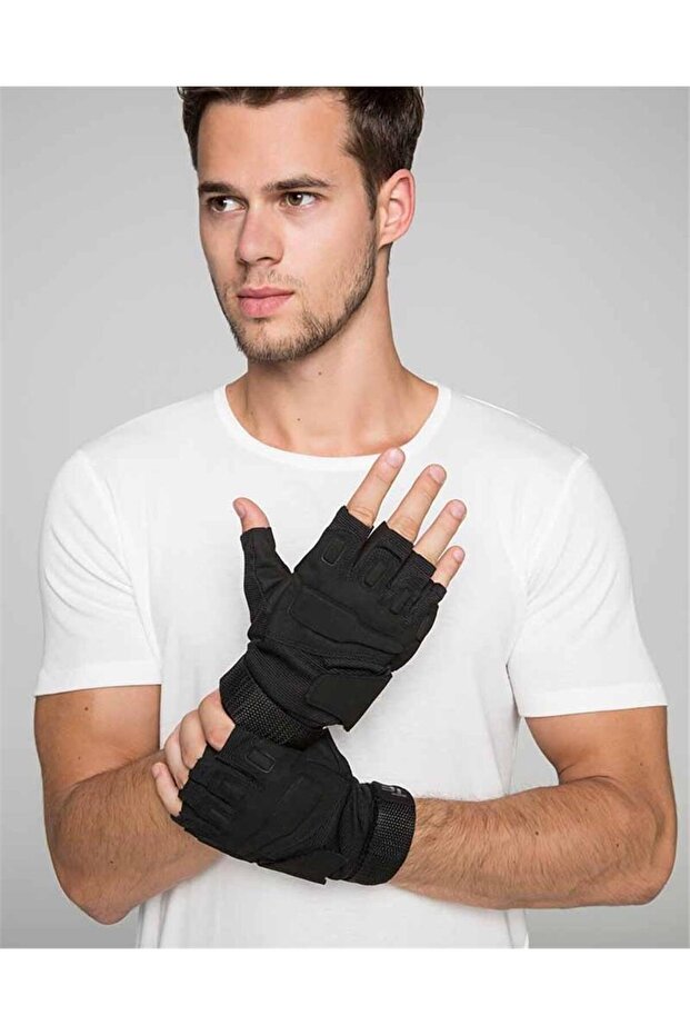 Tf Tactical Yarım Parmak Eldiven - 1
