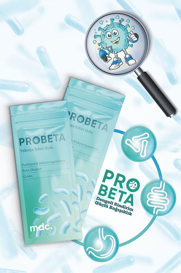 Probeta 20 Saşe (BETA GLUKAN, ÇİNKO, PROBİYOTİK MİKROORGANİZMA) - 2