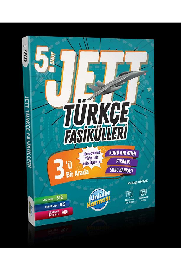 5. SINIF JETT TÜRKÇE FASİKÜLLERİ (2024-2025 GÜNCEL BASKI) - 6
