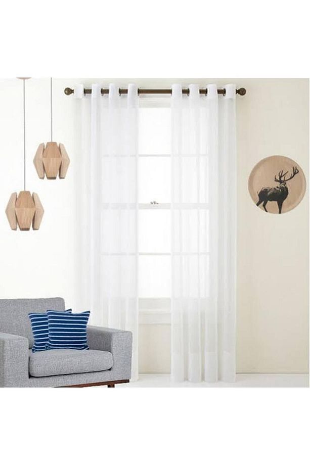 Rustik Tülü Kuşgözü Kapsüllü Folded Keten - 5