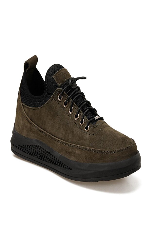 Dockers227225N Nubuck Leather Elastic Lace Men's Shoes