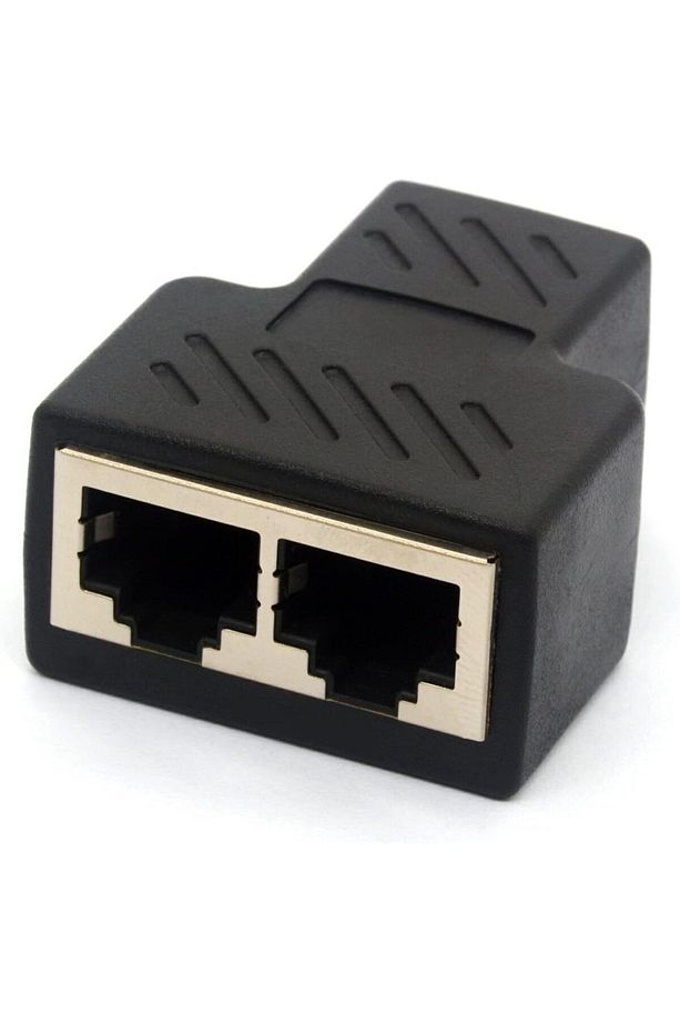 Eternet internet Çoğaltıcı RJ45 Adaptörü 1 ila 2 Ethernet RJ45 Çoğaltıcı  Cat7 Cat6 Cat5e - 4