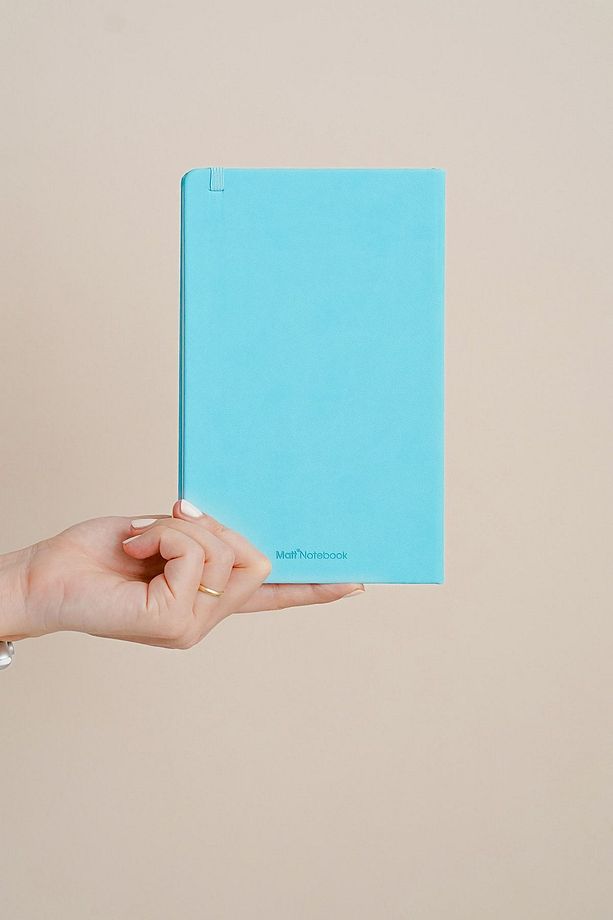 13x21 Lastikli Defter Düz Mavi - 1