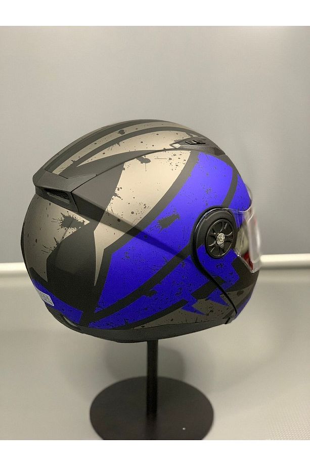 Jk 115 Güneş Vizörlü Çene Açılır Kask Z4 - 5