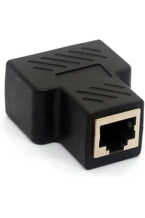 Eternet internet Çoğaltıcı RJ45 Adaptörü 1 ila 2 Ethernet RJ45 Çoğaltıcı  Cat7 Cat6 Cat5e - 3