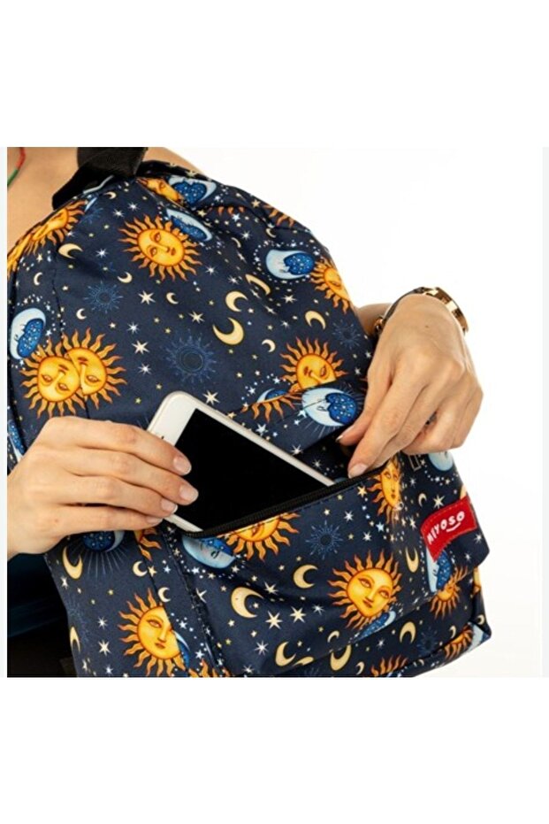 حقيبة ظهر بنمط الشمس والقمر - 2