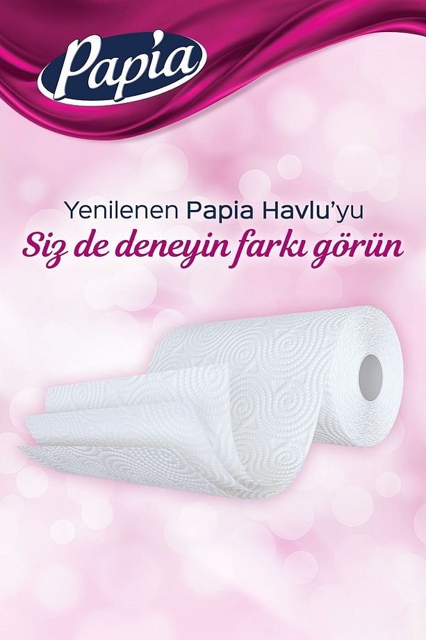 Kağıt Havlu 24 Rulo (12 RULO X 2 PAKET) - 3