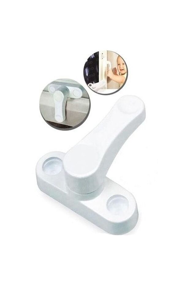 Pvc Pimapen Window Glass Balcony Door Pullable Metal Safe Child Baby Safety Lock