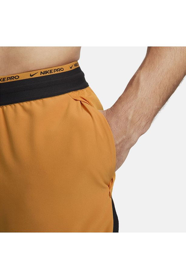 Pro Dri-Fit Flex Rep 3.0 Unlined Training Turuncu Erkek Şort - 6