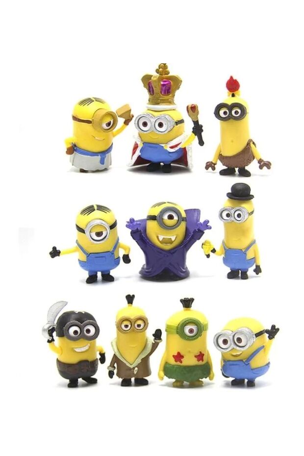 Minions Figür 10 Lu Set - 1