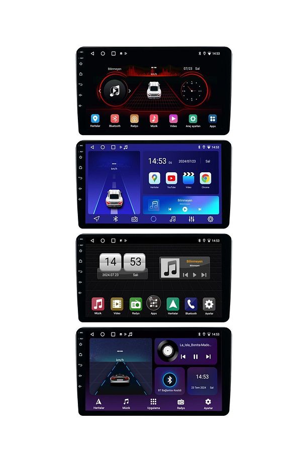 Renault Symbol 2013-2021 Android Multimedya Uyumlu Android Auto 4gb Ram 64gb Hafıza - 6
