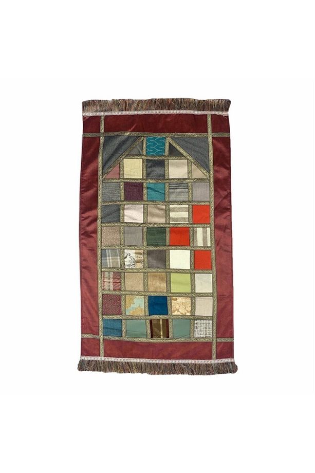 10 Adet El Yapımı Kırk Yama Seccade 70x110cm - 6
