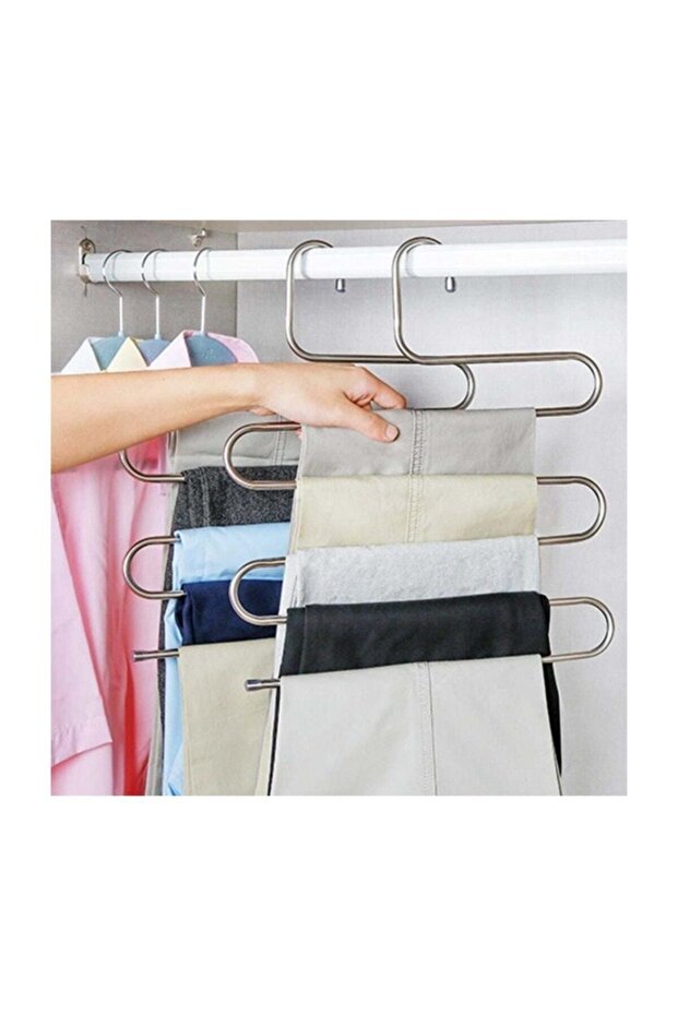 عبوتان من شماعات متعددة الأغراض مكونة من 5 طبقات - 1