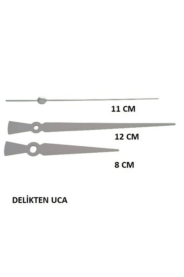 1 Adet Duvar Saati Mekanizması Askısız Şaft Uzunluğu 22 Mm Sessiz (ÜRÜN ÖLÇÜLERİNE DİKKAT EDİNİZ) - 3