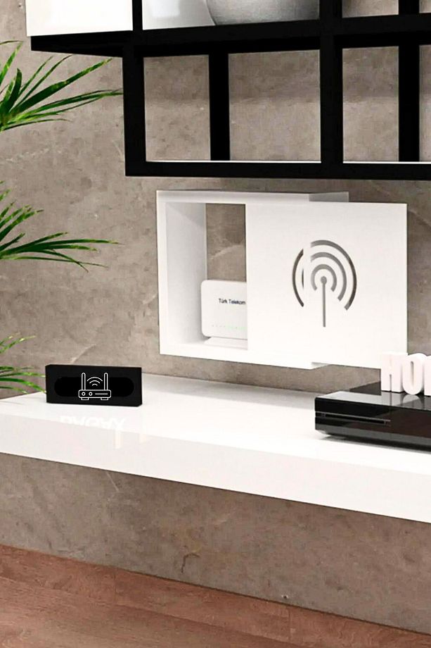Hotspot Desenli Modem/sigorta Saklama Kutusu, 40cm X 33cm - 1